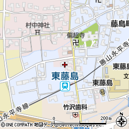 東藤島公民館周辺の地図