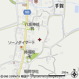 茨城県行方市手賀2644周辺の地図