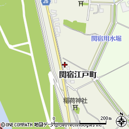 千葉県野田市関宿江戸町410周辺の地図
