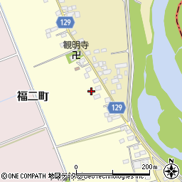 茨城県常総市福二町甲205周辺の地図