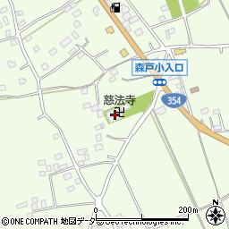 慈法寺周辺の地図