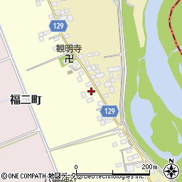 茨城県常総市福二町甲206周辺の地図