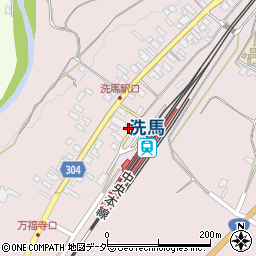 長野県塩尻市洗馬2746-8周辺の地図