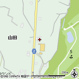 茨城県行方市山田2856-1周辺の地図