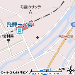 岐阜県高山市一之宮町駅前267周辺の地図