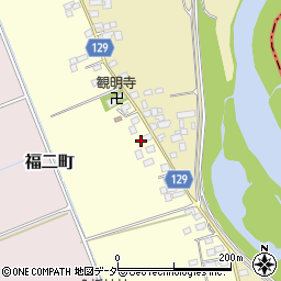 茨城県常総市福二町甲207周辺の地図