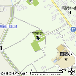 千葉県野田市関宿台町57周辺の地図