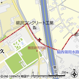 埼玉県加須市水深20周辺の地図