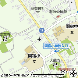 千葉県野田市関宿台町288周辺の地図