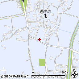 茨城県つくば市下平塚303周辺の地図
