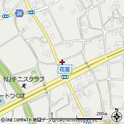 茨城県つくば市花室976周辺の地図