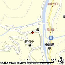 長野県松本市奈川2495周辺の地図