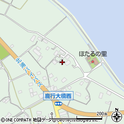 茨城県行方市山田1135周辺の地図