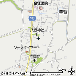 茨城県行方市手賀2648-1周辺の地図