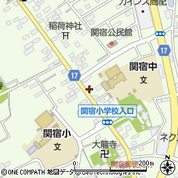 千葉県野田市関宿台町2117周辺の地図