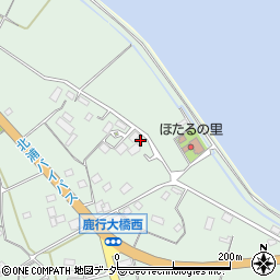 茨城県行方市山田843周辺の地図