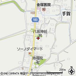 茨城県行方市手賀2648周辺の地図