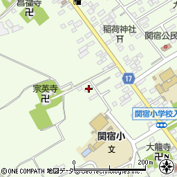 千葉県野田市関宿台町188周辺の地図