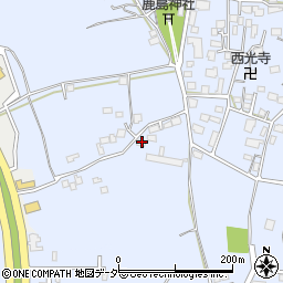 茨城県つくば市下平塚465周辺の地図