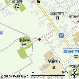 千葉県野田市関宿台町187周辺の地図