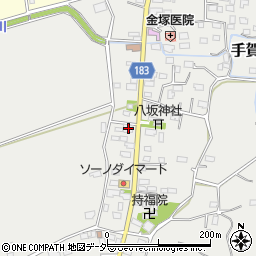 茨城県行方市手賀121周辺の地図