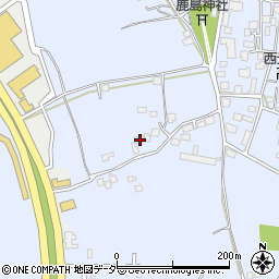 茨城県つくば市下平塚422-1周辺の地図