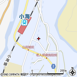 小山豆腐店周辺の地図