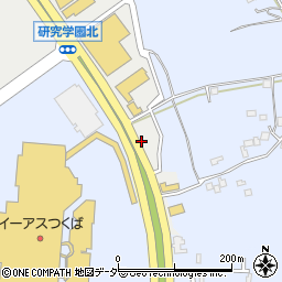 茨城県つくば市学園の森3丁目3周辺の地図