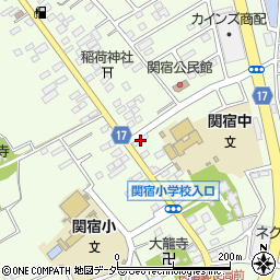 千葉県野田市関宿台町2120周辺の地図