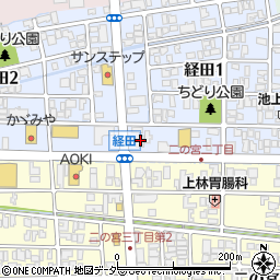 セブンイレブン福井経田１丁目店周辺の地図
