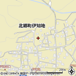 福井県勝山市北郷町伊知地周辺の地図