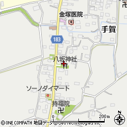 茨城県行方市手賀2651周辺の地図