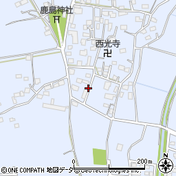 茨城県つくば市下平塚319周辺の地図