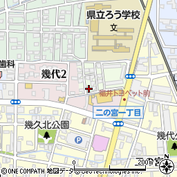 福井エレベータテクノ周辺の地図