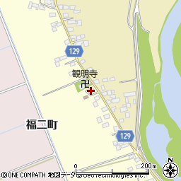 茨城県常総市福二町甲222周辺の地図