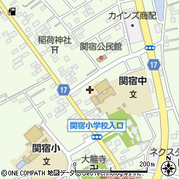 千葉県野田市関宿台町2122周辺の地図