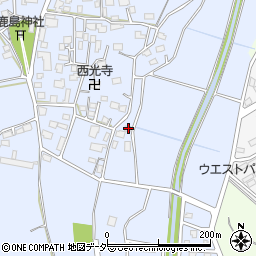 茨城県つくば市下平塚129周辺の地図
