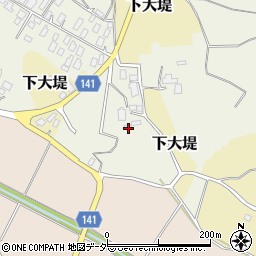 茨城県かすみがうら市大和田785周辺の地図