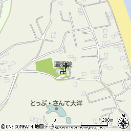 茨城県鉾田市上幡木1496周辺の地図