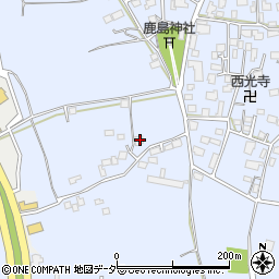 茨城県つくば市下平塚416周辺の地図
