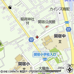 千葉県野田市関宿台町2563周辺の地図