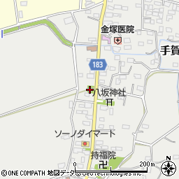 茨城県行方市手賀116周辺の地図