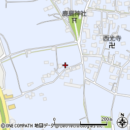 茨城県つくば市下平塚420周辺の地図