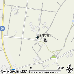 茨城県行方市行戸1055-1周辺の地図