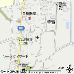 茨城県行方市手賀3111周辺の地図