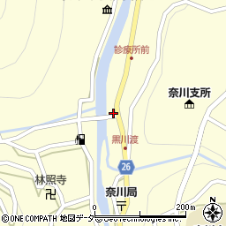 長野県松本市奈川2372-2周辺の地図
