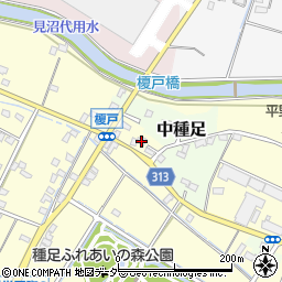 岡田書道塾周辺の地図