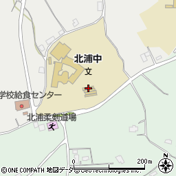 茨城県行方市内宿390周辺の地図