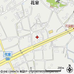茨城県つくば市花室831-3周辺の地図