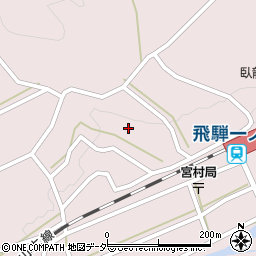 岐阜県高山市一之宮町山下下481周辺の地図
